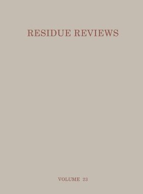 【预售】Residue Reviews: Residues of Pesticides and Ot...