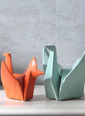 简约几何风电视柜陶瓷房间装饰