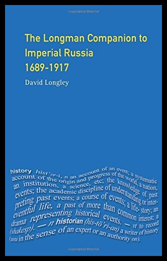 【预售】Longman Companion to Imperial Russia,