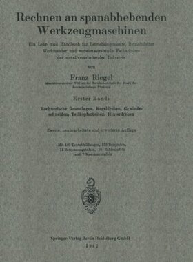 【预订】Rechnen an Spanabhebenden Werkzeugma...