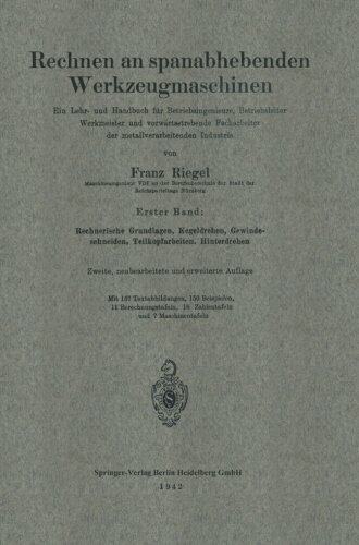 【预订】Rechnen an Spanabhebenden Werkzeugma...