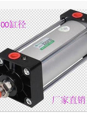 亚德客型SC100气缸SC100X50X75X100X150X200X250X300X400X500-S