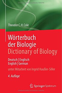 【预订】Worterbuch Der Biologie Dictionary o...