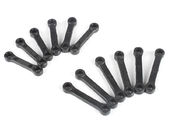 ZD兴耀华致顶1/16车 配件 2011 前后车壳支柱、转向拉杆 6606