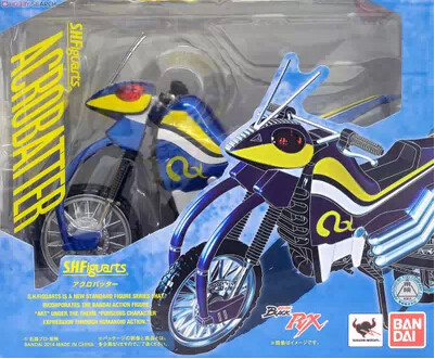 热血玩具模型手办 假面骑士 昭和 shf black rx 机车战蝗飞蝗号
