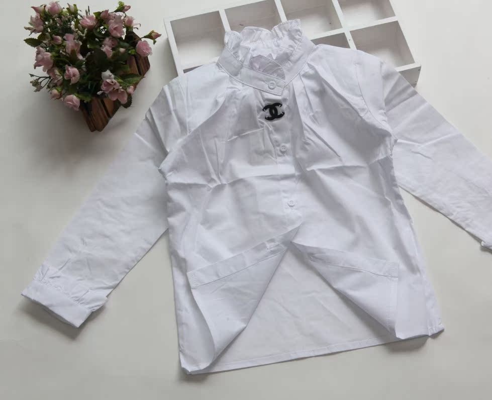 Chemise fille à manche longue - Ref 2088936 Image 3