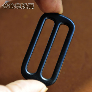 DIY内径3.8cm合金服饰箱包五金配件包包日字扣不生锈金属调节扣