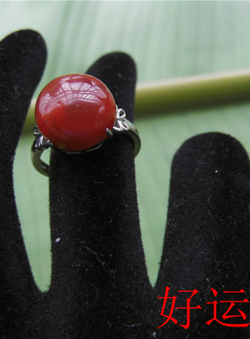 南红凉山玛瑙珠宝首饰手环戒指