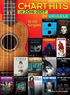 【预订】Chart Hits of 2016-2017 for Ukulele:...