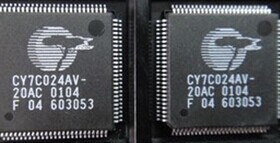 CY7C024AV-20AC  CY7C024AV-25AC 原装