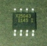 贴片 X25043 可编程监控E2PROM芯片 SOP-8 原装拆机