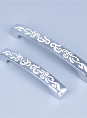 欧式象牙白衣柜拉手/现代简约橱柜抽屉拉手/白色柜门拉手柜门把手