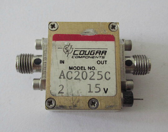 AC2025C 进口 10-2000MHz 10dBm 12dB SMA RF 射频微波低噪声放大器