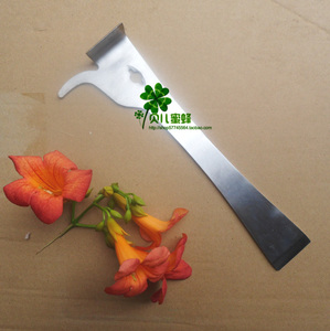 不锈钢起刮刀养蜂工具蜂箱巢框清理工具贝儿蜜蜂带耳朵启刮清理刀