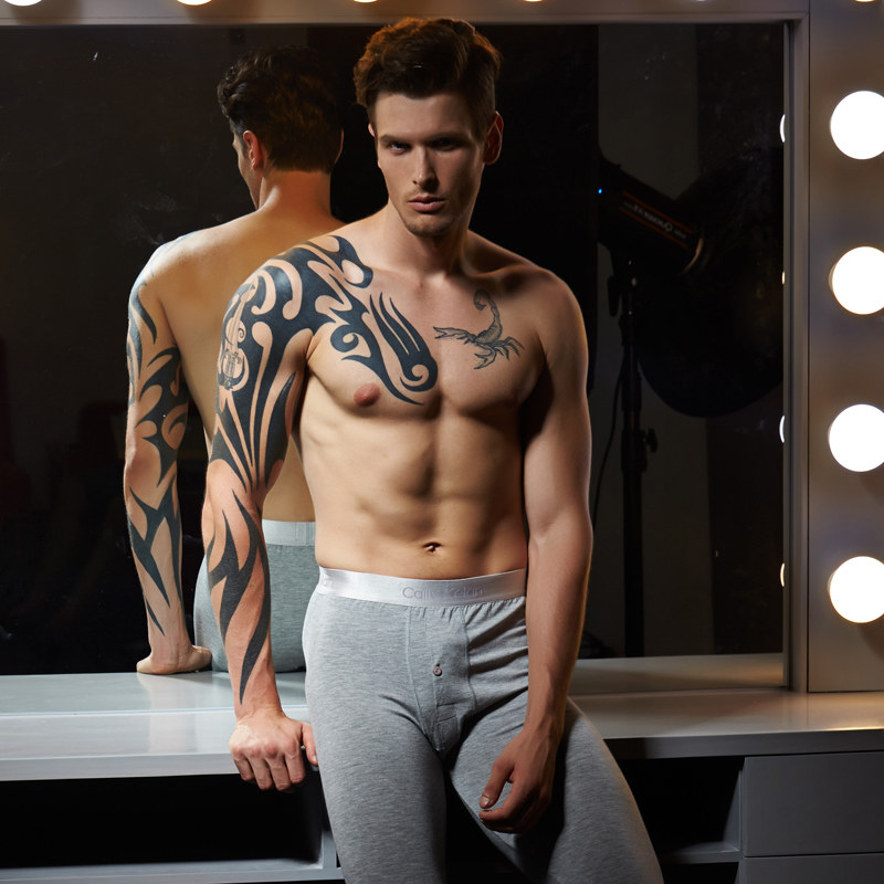 Pantalon collant jeunesse 88E3/8832 en coton - Ref 752568 Image 1