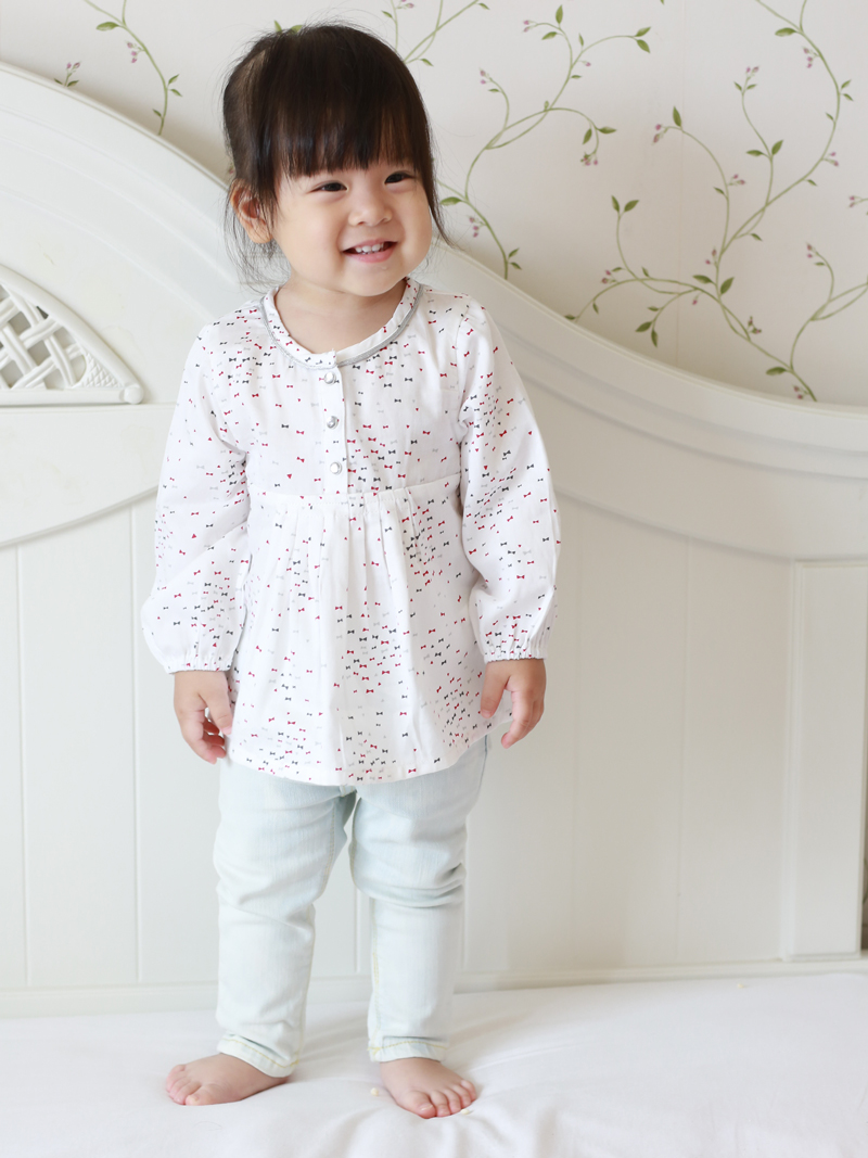 Chemise fille à manche longue - Ref 2084699 Image 1