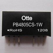 Otte宽电压18-72V输入 输出5V DCDC隔离电源模块 PB4805CS-1W