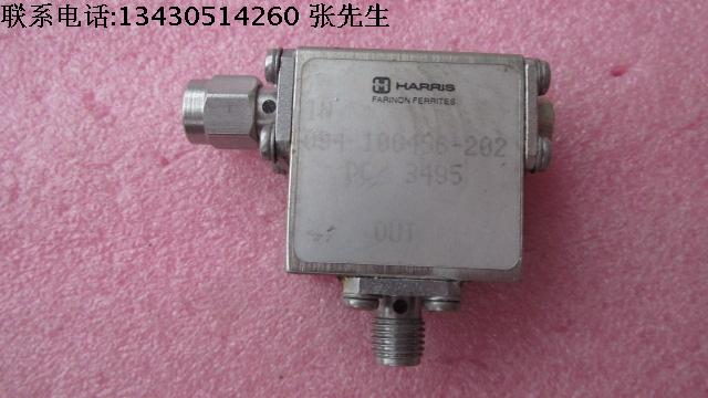 美国HARRLS进口 1.95-2.3GHz SMA RF 射频微波同轴隔离器 质量包好，包能用 可提供详细测试图 请放心购买 频率范围：1.95-2.3GHz 插损:＜0.5dB， 隔离度.:＞20dB， VSWR:＜1.35，SMA
