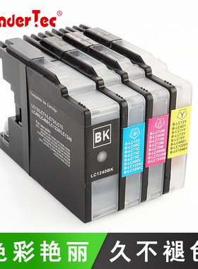 WonderTec适用兄弟J430W墨盒兄弟J430W打印机墨盒 BrotherJ6710w黑色墨盒J5910DW彩色J6910 J6510 LC400墨水