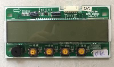 719205864 LCQ080305 东芝DSB-017 BCD-208SC 显示板操作板控制板