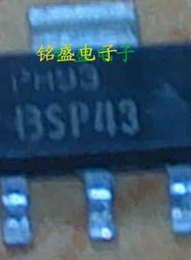 原装进口BSP43,115 SOT-223 丝印BSP43 三极管(BJT)NPN 贴片