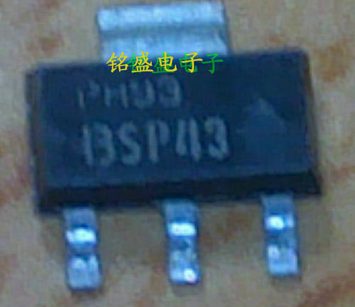 原装进口BSP43,115 SOT-223 丝印BSP43 三极管(BJT)NPN 贴片