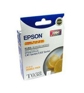 正品 原装.爱普生T038墨盒。EPSON T039适用于 C41.C43打印机墨盒