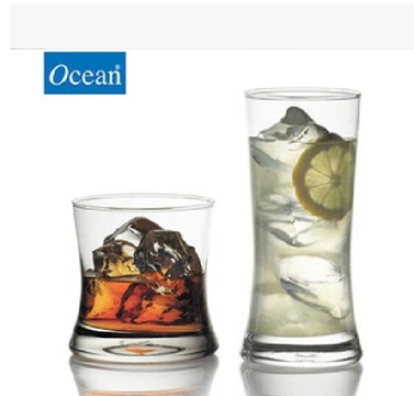 泰国进口海洋Ocean玻璃杯收腰杯果汁杯啤酒杯威士忌杯洋酒杯包邮