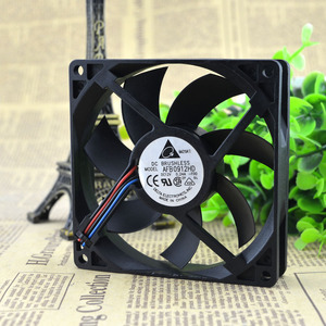台达9020 9CM AFB0912HD 12V 0.24A 双滚珠 机箱 服务器 3线风扇