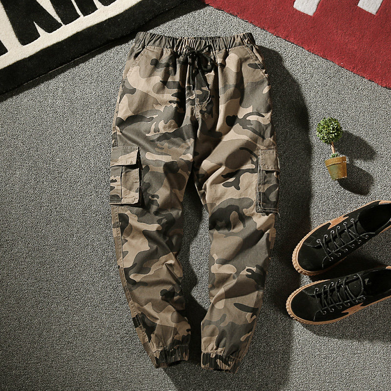 Hip hop Jogger pants Streetwear Men Camo Trousers Sweatpants在类目 男装, 休闲裤中 - 来自Buy2taobao.com提供专业的淘宝代购服务