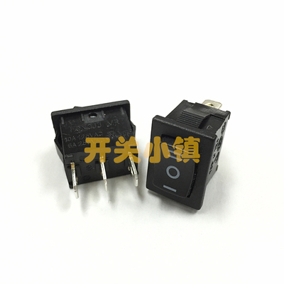 HONGJU台湾宏聚进口船型开关 MR-1-138-C6N-BBAA 3脚3档 KCD1-103