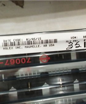 进口 705450039 70545-0039 5针 镀金 2.54间距 JTAG插座 单排