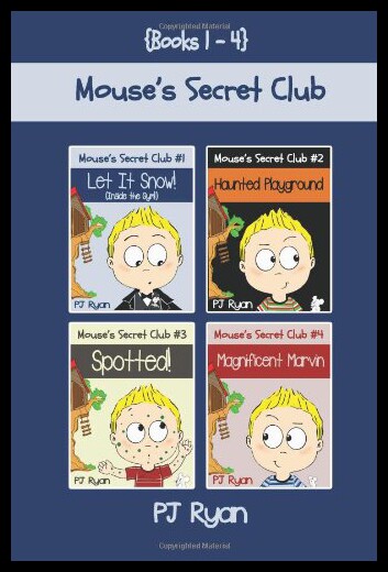 【预售】Mouse's Secret Club Books 1-4: Fun Short Stories