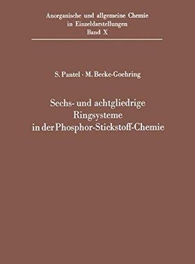 【预订】Sechs- Und Achtgliedrige Ringsysteme...