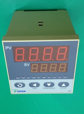 包邮AI708P工业调节器智能温控时间温度曲线升降温功率限制YURON