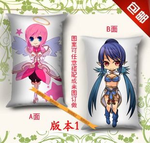 薄暮传说 动漫抱枕靠垫 多人物多图半身小长枕 枕头枕套 礼物订制