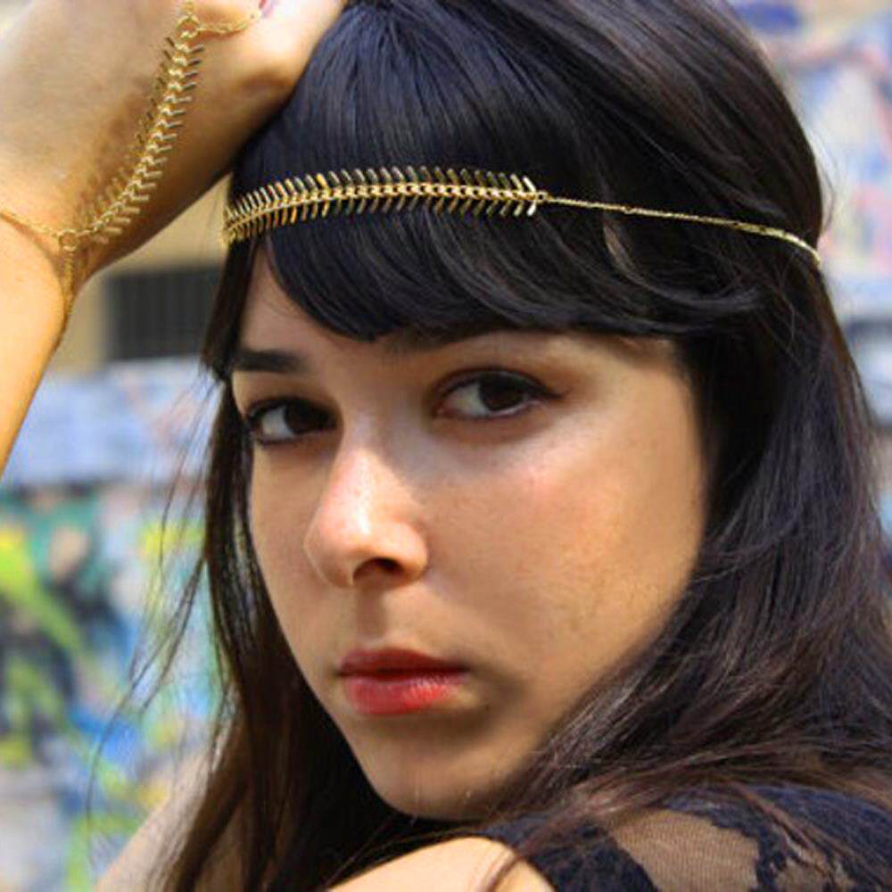 Fashion Golden Fish Bone Bohemia Headband Head Chain HeadPiein the Accessories/Fashion Jewelry, Other Jewelry  category - from Buy2taobao.com to provide professional Taobao agent buy service