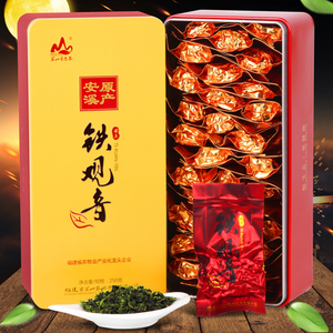 茗山生态茶 安溪清香型铁观音 传统兰花香茶叶礼盒装250g