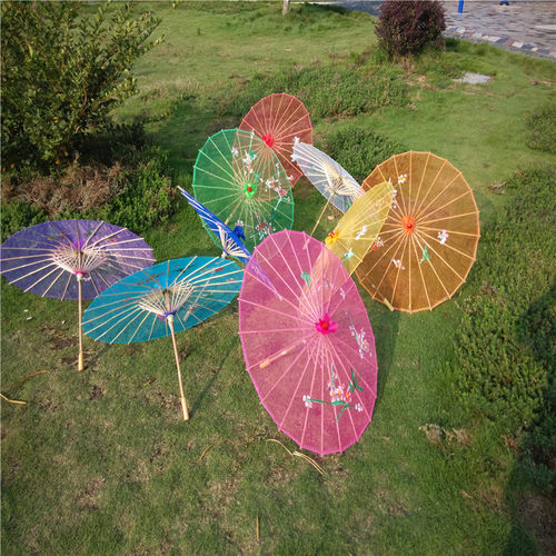 包邮透明古典演出道具跳舞工艺伞