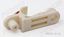 PKG 其它元 矿用电缆白色塑料挂钩 器件 PVC 28型GL 28型