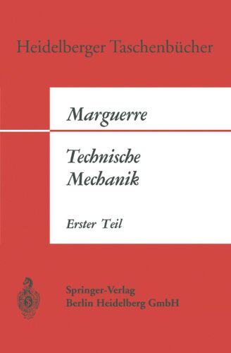 【预订】Technische Mechanik: Erster Teil: Statik