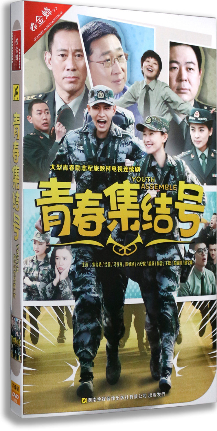 正版电视剧 青春集结号6DVD经济版盒装电视剧光盘焦俊艳 经超
