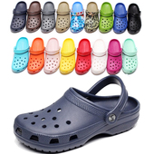 男大码 2025夏季 4647 洞洞鞋 男女情侣透气防滑包头凉拖鞋 新款 沙滩鞋