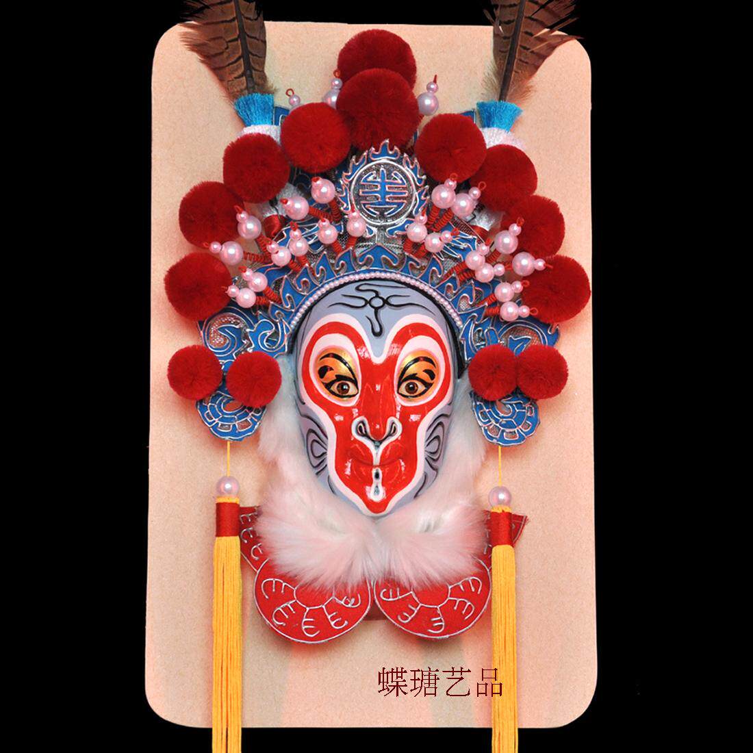 包邮爆款京剧脸谱特色手工艺挂件孙悟空送老外礼品中国风纪念礼品
