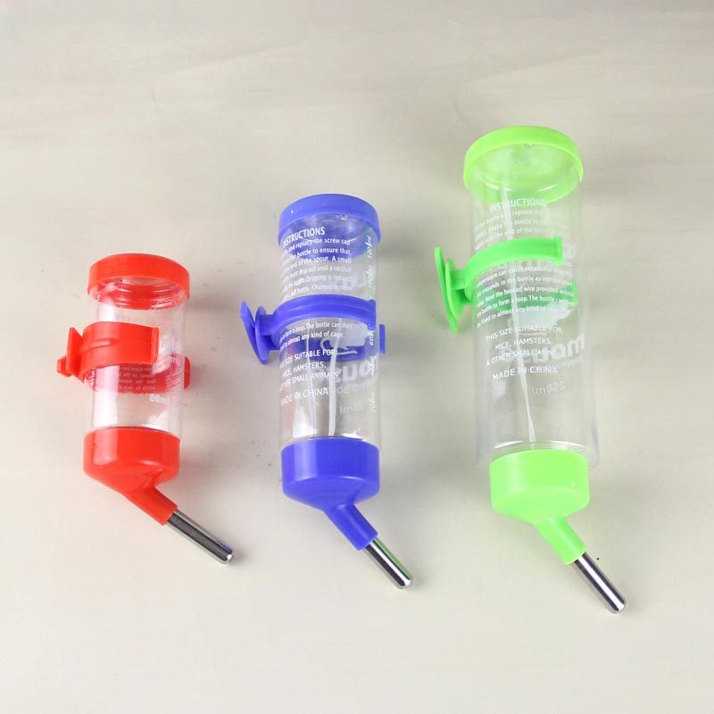 外挂滚珠水壶 饮水器 水瓶 仓鼠 兔子 荷兰猪 龙猫防漏水小宠用品