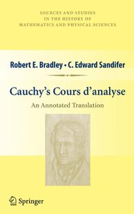 Annotat... Cauchy Analyse 预订 Cours