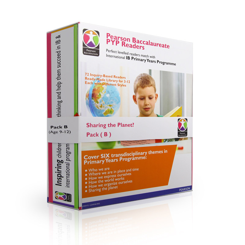 PYP reader 培生国际文凭小学项目读物第十二辑:Sharing the Planet? Pack B(套装共6册)小小外交官国际小学读本IB课程