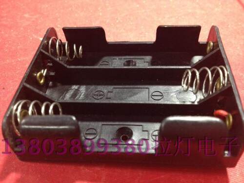 电池盒1.5V5号电池3节装电池盒1.5V5号3节串联电池盒好质量黑色