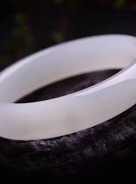 百搭阿富汗天然白玉手串