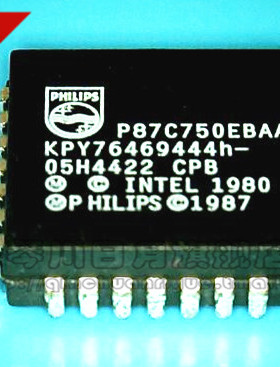 小猪芯片】P87C750EBAA  P87C750E8AA 新的空白没程序 一个起拍